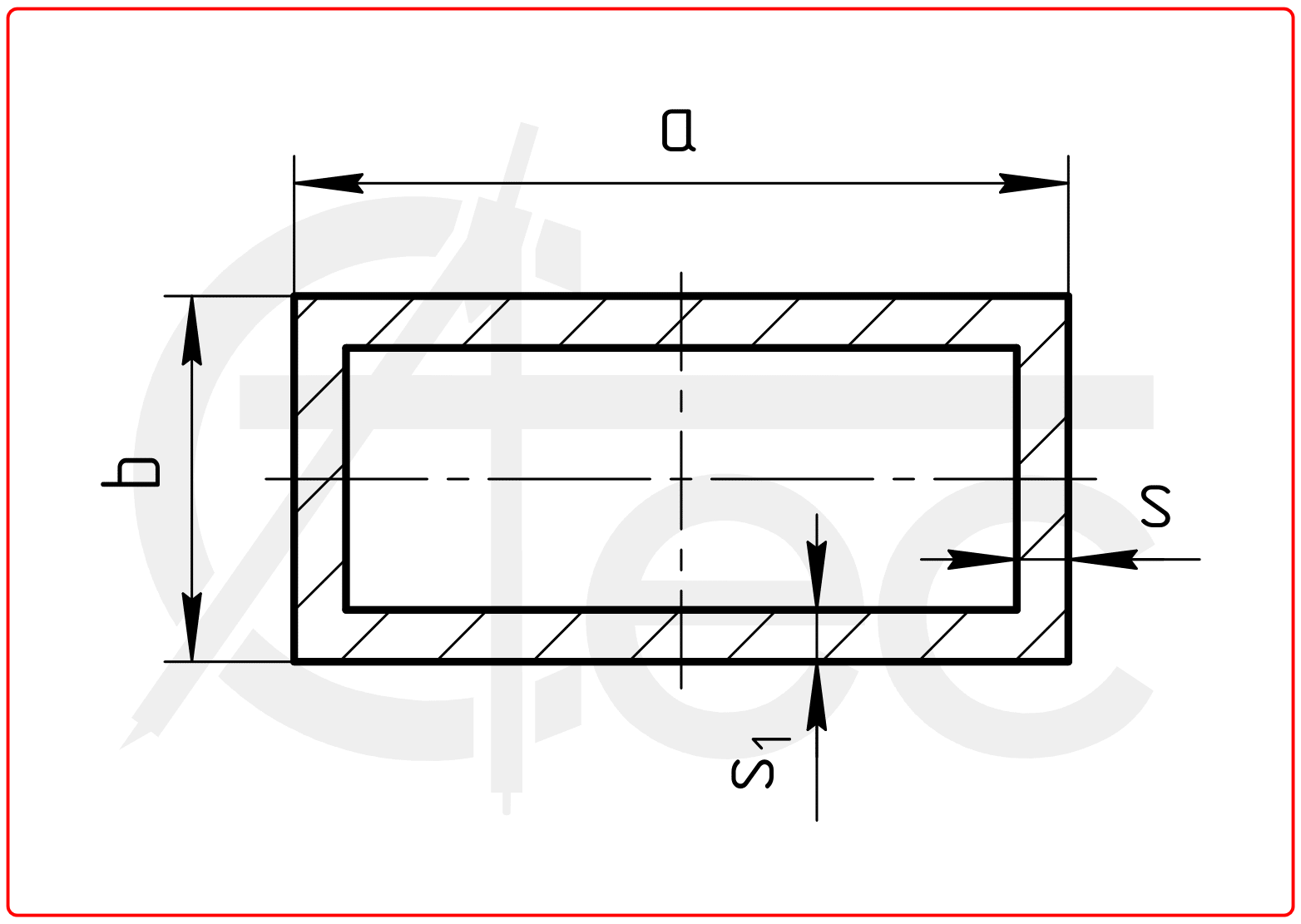 Thin walled bar of rectangular section under torsion